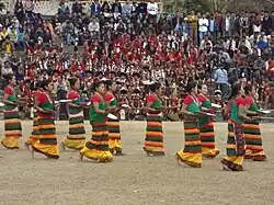 Hornbill Festival, Kohima, Nagaland. Nagaland became a state on 1 December 1963.