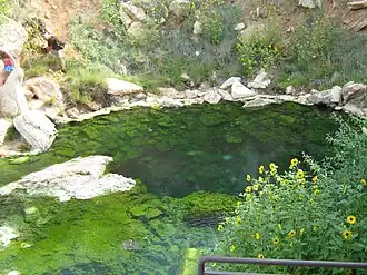 Hot spring, Thermopolis, WY