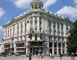 Hotel Bristol in Warsaw, the location of the first Indonesian diplomatic mission in Poland