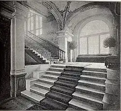 Hotel Kaiserhof, stairs