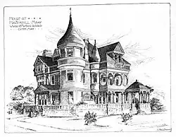 House for Sylvanus P. Gardner, Haverhill, Massachusetts., E. Eldon Deane, delineator.