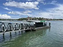 New Huntleys Point Wharf built in 2013