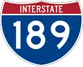 Interstate 189 marker