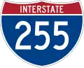 Interstate 255 marker