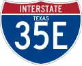 Interstate 35E marker
