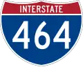 Interstate 464 marker