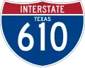 Interstate 610 marker