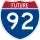 Future Interstate 92 marker