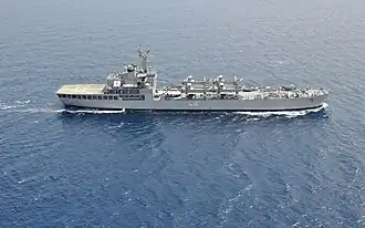 Kesari during MILAN 2018 exercise.