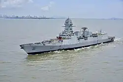 Surat during sea trials