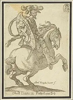 Il Danese Paladino Tempesta's (Orlando Furioso)