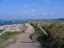 Porz Gelen, on the north-east of the island