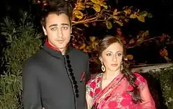 Imran Khan and Avantika Malik pose for the camera.