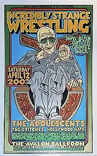 Incredibly Strange Wrestling logo