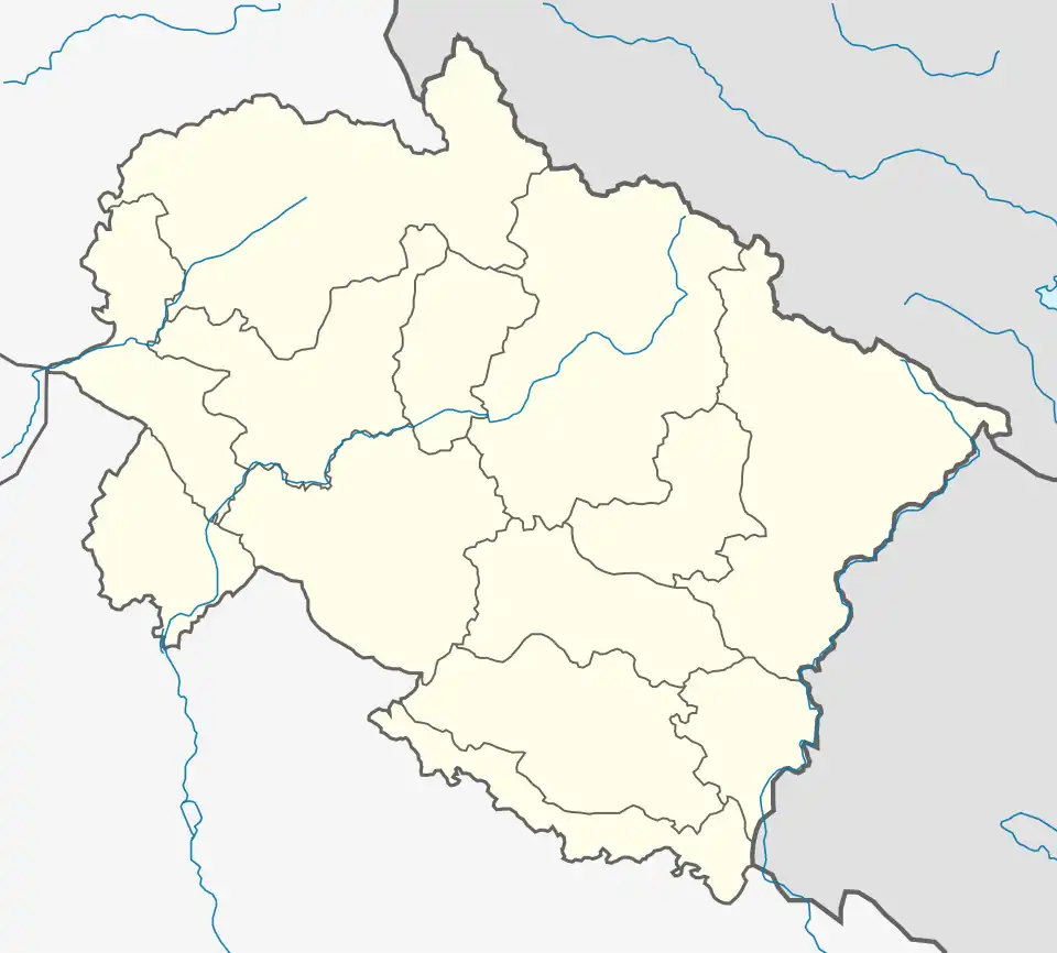 Banbasa is located in Uttarakhand