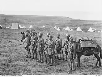 Indian Sappers and Miners in Tripoli, Lebanon