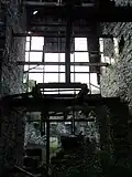 Inside the derelict Klondyke mill