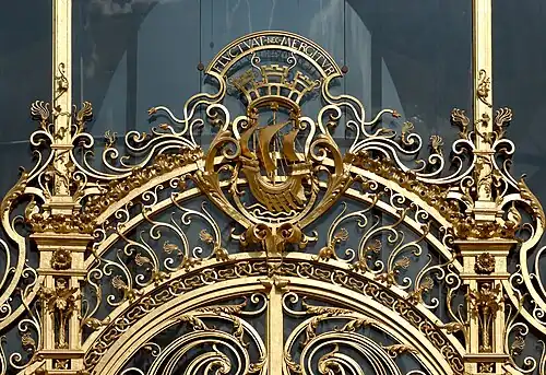 Ironwork gate of the Petit Palais, Paris by Charles Girault (1900)