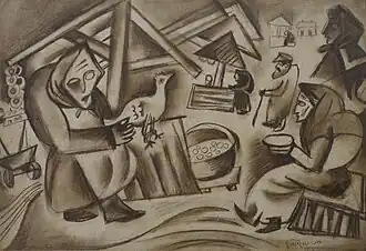 Market in a Small Town