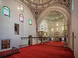 Interior of the Mahmut Pasha Mosque