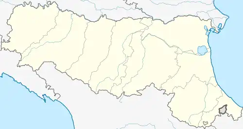 Rimini is located in Emilia-Romagna