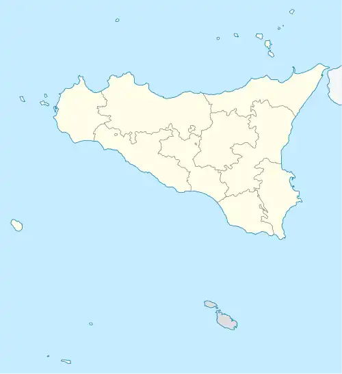 Catania is located in Sicily
