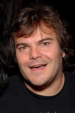 A photograph of Jack Black