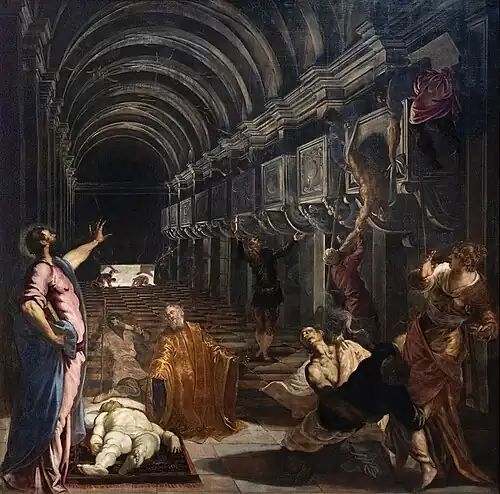 Finding of the body of St Mark (c. 1564), Pinacoteca di Brera