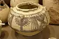 Painted ceramic vessel from the Jemdet Nasr period, found at Khafajah. Museum of the Oriental Institute, Chicago.
