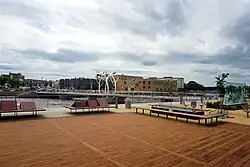 Town Square in downtown Janesville