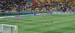 Japan playing against Spain at the 2023 FIFA Women's World Cup