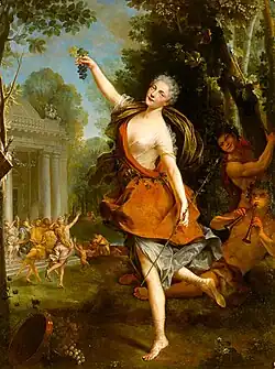 Mademoiselle Prévost, Bacchante