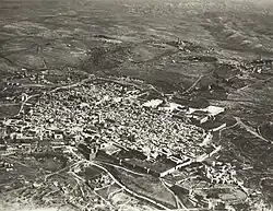 Aerial view of Jerusalem, 1918