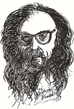 Grotowski by Zbigniew Kresowaty, c.1972