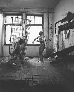 House No. 50, performance of D. Collignon-Maurin, Man Job (1987)