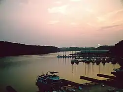 View of Wheeler lake