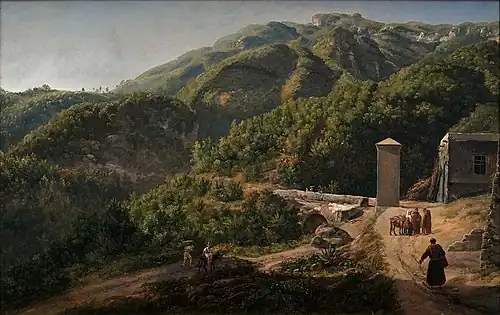 Hills Near Quisisana in Morning Light (1820)
