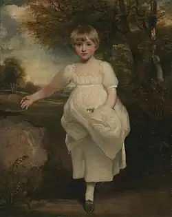 Portrait of Harriet Cholmondeley by John Hoppner