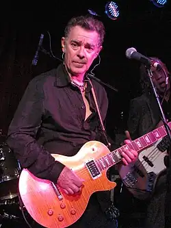 Turnbull with The Blockheads, at Water Rats, July 2011