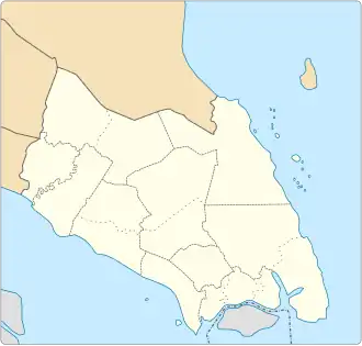 Tangkak is located in Johor