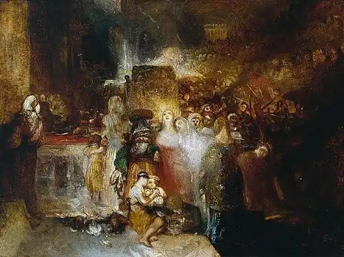 Pilate Washing his Hands by J.M.W. Turner