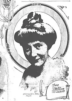 Josephine Van De Grift in the Indianapolis Star Newspaper 1914