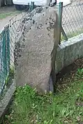 Border stone at Eutiner Straße 95