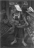 Juchitan Market by Aurora Reyes Flores, 1953