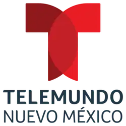 The Telemundo network logo, consisting of two red pieces that form the letter T, and under them, the words "Telemundo" and "Nuevo México" on separate lines.