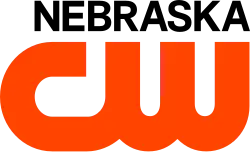 The CW logo in orange with "Nebraska" in black above