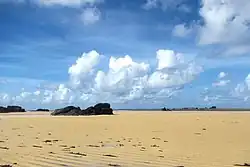 Kanaway beach in Jomalig