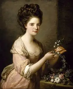 Portrait of Eleanor, Countess of Lauderdale (c. 1780), oil on canvas, 76.2 x 63.5&nbsp;mm., Museum of Fine Arts, Houston