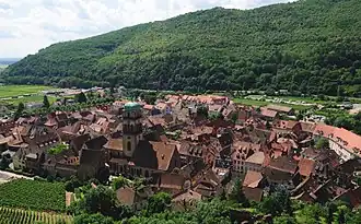 A general view of Kaysersberg
