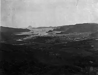 Keelung City and Harbor, between 1860 and 1880